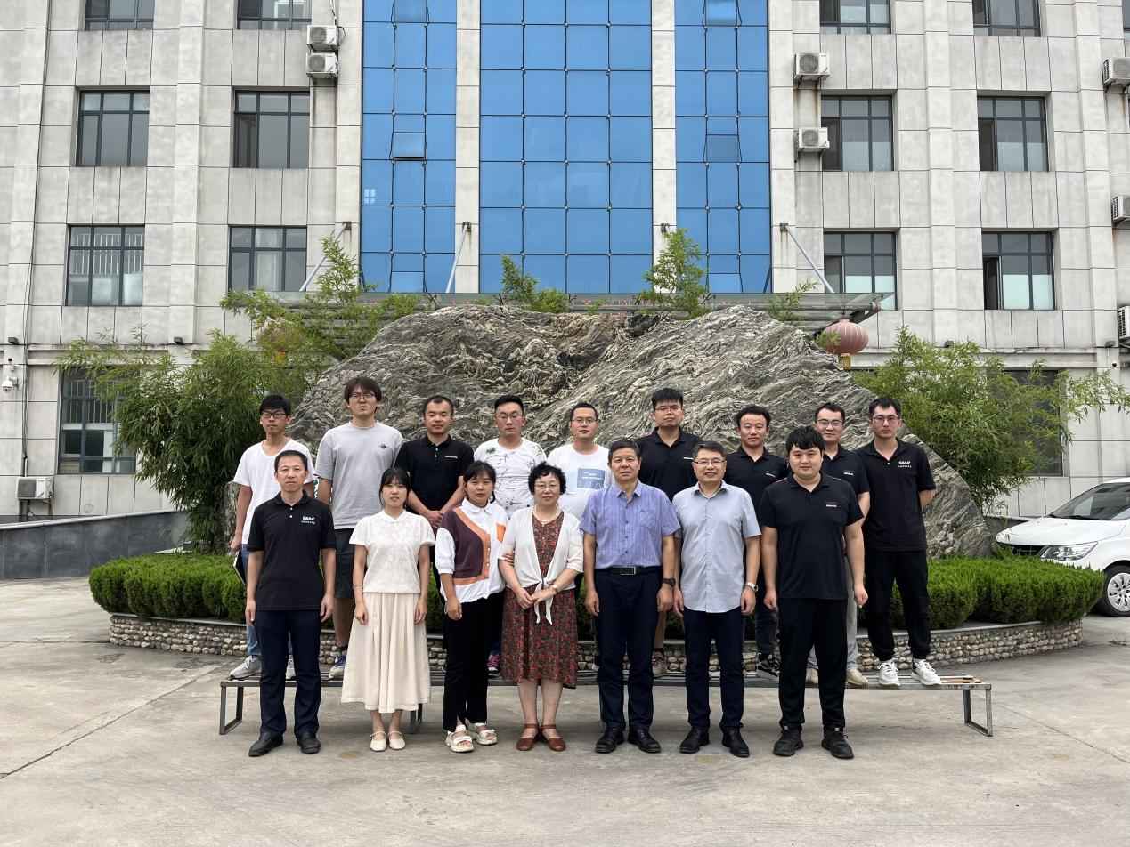 南京工業大學楊文忠院長蒞臨欣格瑞考察交流